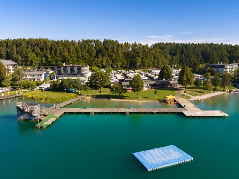 Camping Nord Bad Luftaufnahme